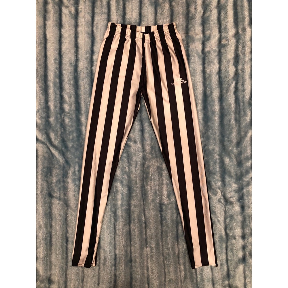 B&W Striped Leggings